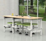 cafeteria stool table